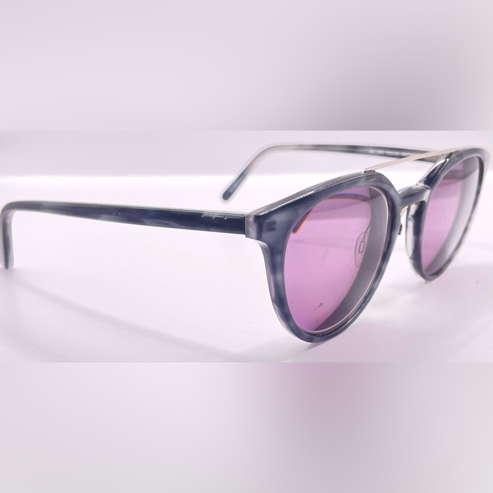 Max Cole MC1505 Gray Marble Oval Sunglasses Frames Only